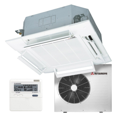 Касетний 4-щілинний кондиціонер Mitsubishi Heavy FDT140VF/FDC140VSX Hyper Inverter