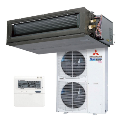 Канальний кондиціонер Mitsubishi Heavy FDU100VF2/FDC100VSX Hyper Inverter (Високонапірні)