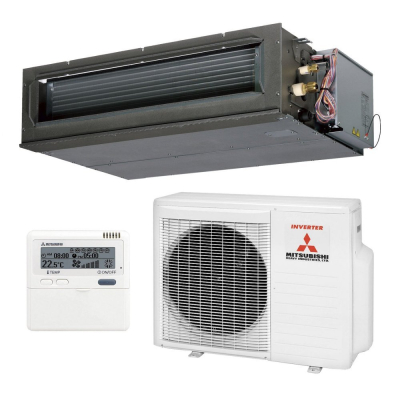 Канальний кондиціонер Mitsubishi Heavy FDU100VF2/FDC90VNP Standard Inverter (Високонапірні)