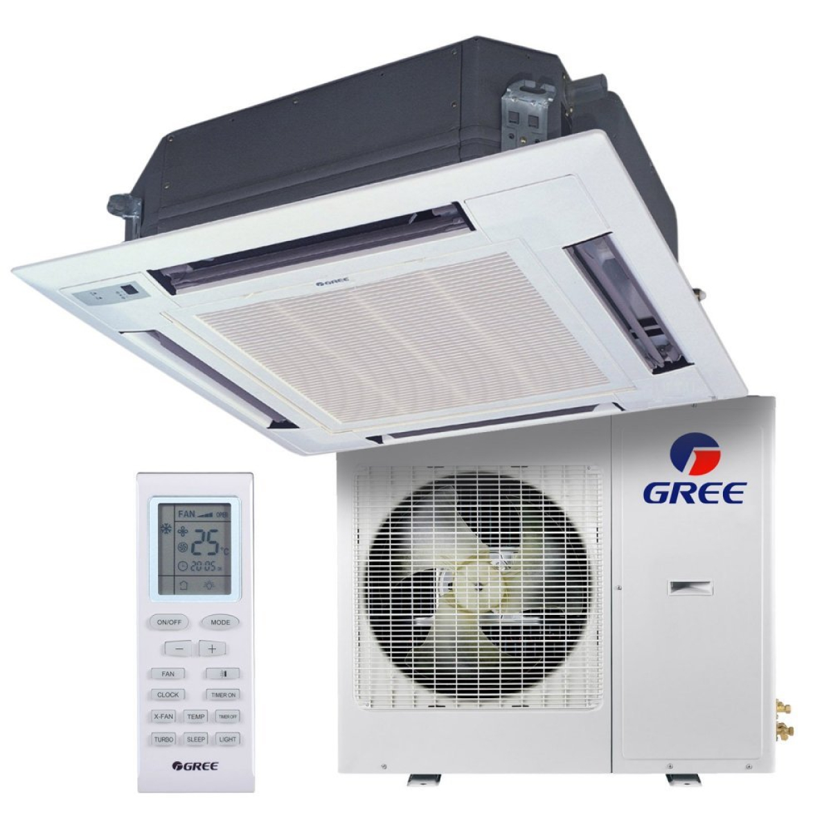 Касетний кондиціонер Gree GKH42K3HI/GUHN42NM3HO U-Match Касетний кондиціонер Gree GKH42K3HI/GUHN42NM3HO U-Match