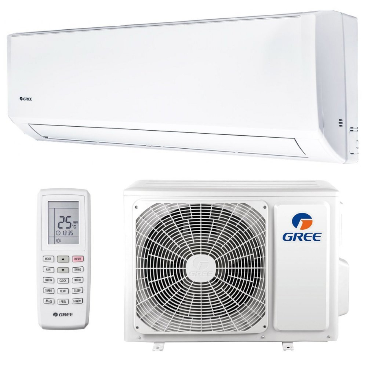 Кондиціонер Gree SMART DC inverter GWH24QE-K3DNB6G Кондиціонер Gree SMART DC inverter GWH24QE-K3DNB6G