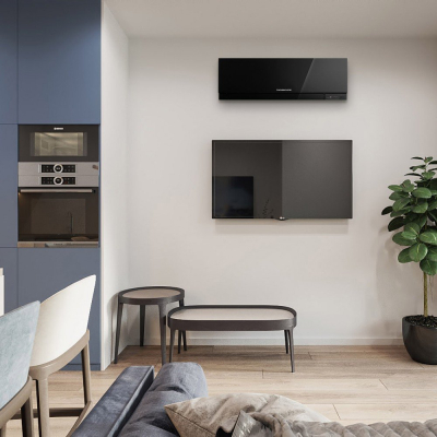 Кондиціонер Mitsubishi Electric DESIGN INVERTER (Black) MSZ-EF25VGKB/MUZ-EF25VG R32 WI-FI