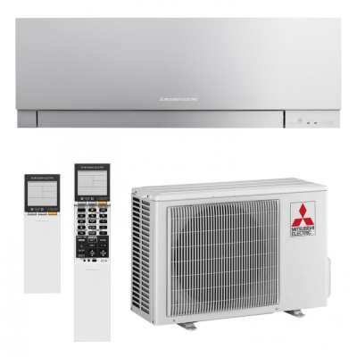 Кондиціонер Mitsubishi Electric DESIGN INVERTER (Silver) MSZ-EF25VGKS/MUZ-EF25VG R32 WI-FI