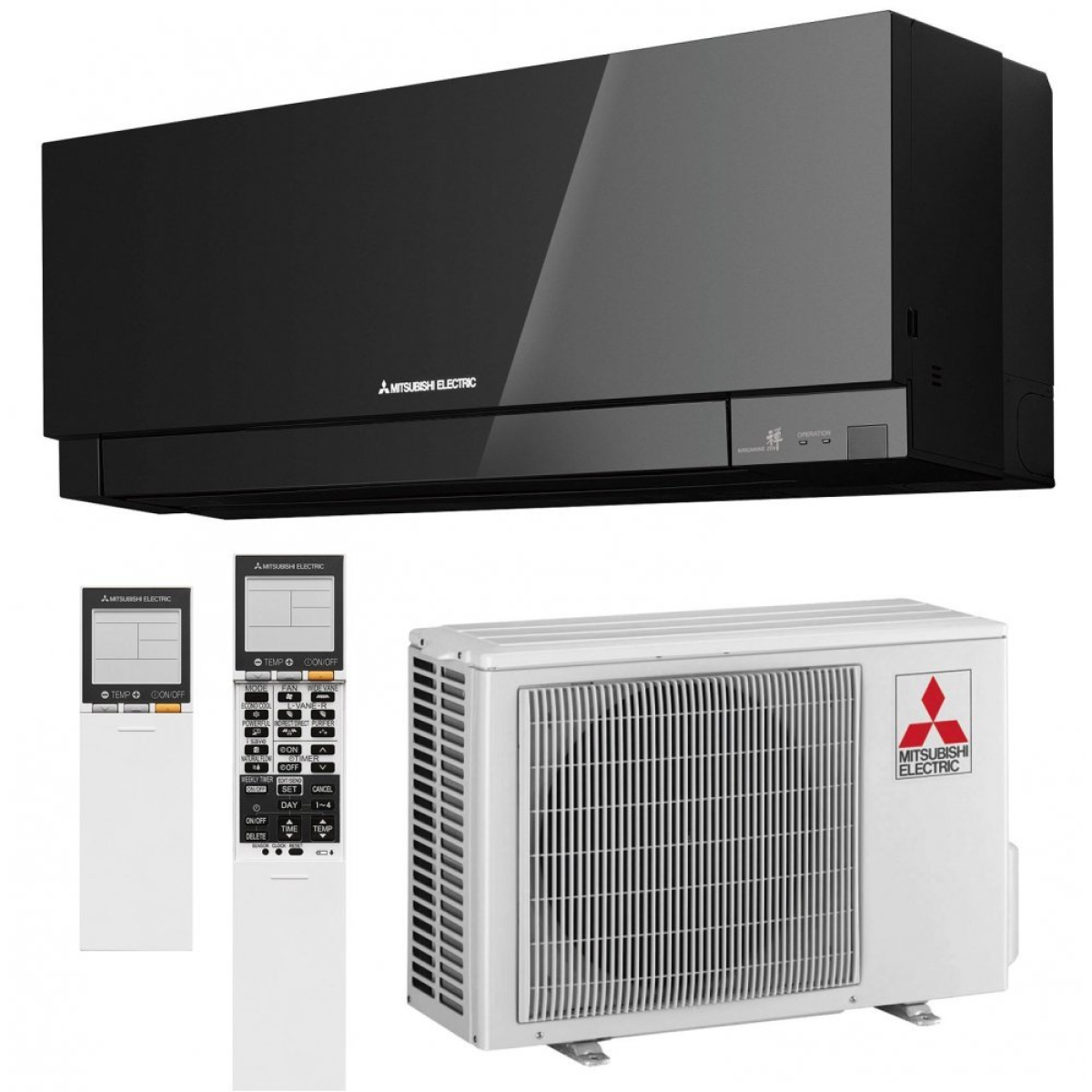 Кондиціонер Mitsubishi Electric DESIGN INVERTER (Black) MSZ-EF50VGKB/MUZ-EF50VG R32 WI-FI