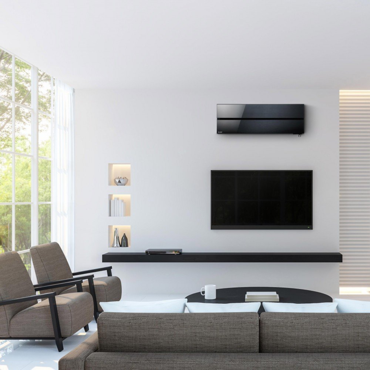 Кондиціонер Mitsubishi Electric PREMIUM INVERTER ZUBADAN (Black Onyx) MSZ-LN25VGB-E1/MUZ-LN25VGHZ-ER1 Кондиціонер Mitsubishi Electric PREMIUM INVERTER ZUBADAN (Black Onyx) MSZ-LN25VGB-E1/MUZ-LN25VGHZ-ER1