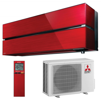 Кондиціонер Mitsubishi Electric PREMIUM INVERTER ZUBADAN (Ruby Red) MSZ-LN25VGR-E1/MUZ-LN25VGHZ-ER1