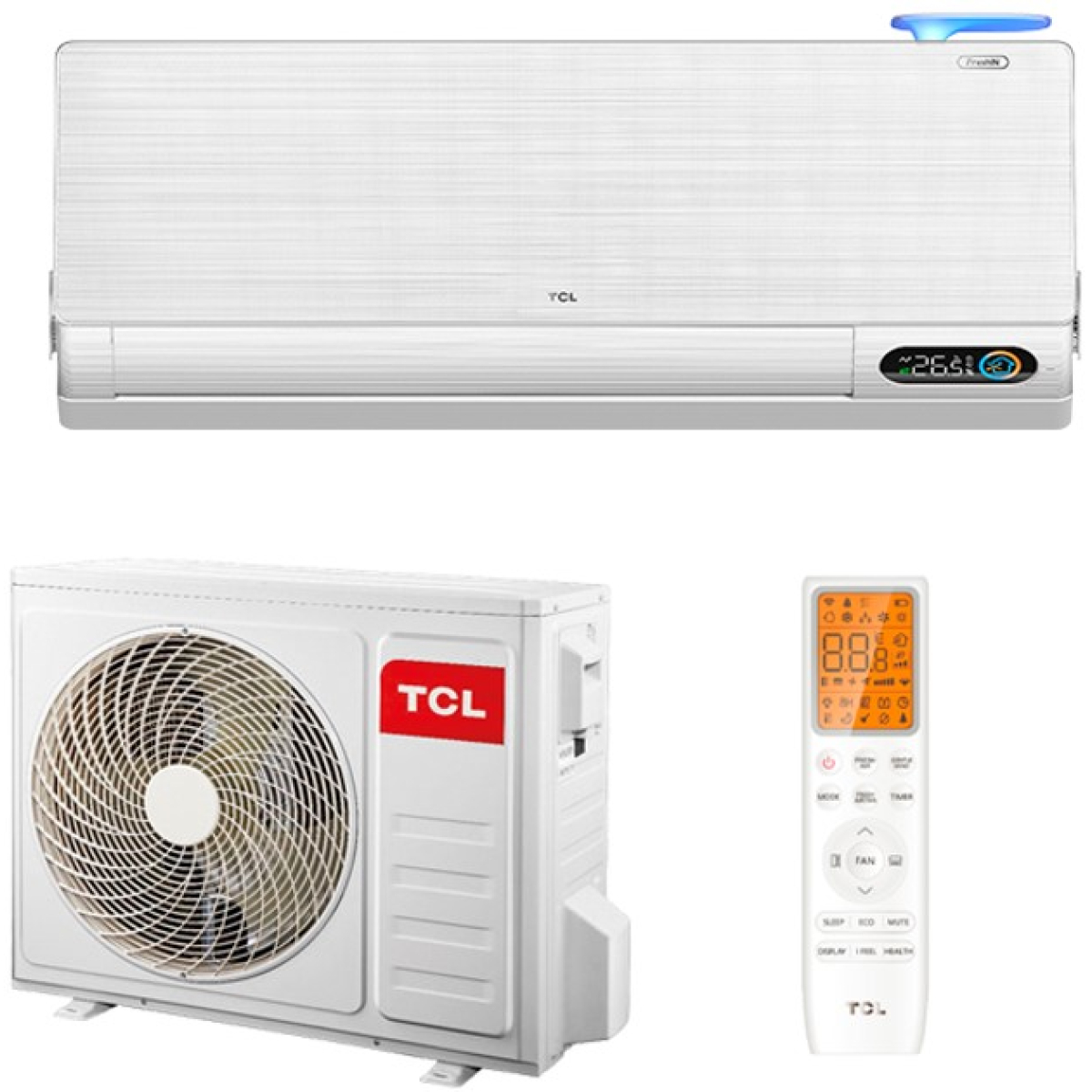Кондиціонер TCL TAC-12CHSD/FBI Inverter R32 WI-FI Кондиціонер TCL TAC-12CHSD/FBI Inverter R32 WI-FI