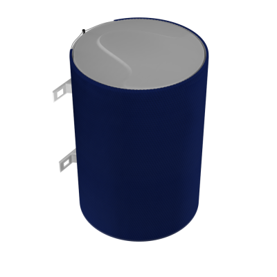 Декоративний чохол для бойлера PEONIY Verona P-EV-80R (Діагональ синя \/ 1180х650мм \/ 68-7)