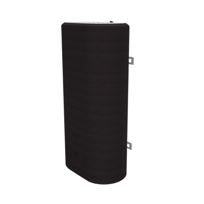 Декоративний чохол для бойлера WILLER IV50DR-Brig (Жаккард чорний \/ 880х860мм \/ 67-1)