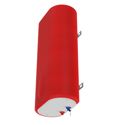 Декоративний чохол для бойлера WILLER IV50DR-Brig (Діагональ червона \/ 880х860мм \/ 70-1)