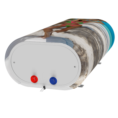 Декоративний чохол для бойлера WILLER IV50DR-Brig (Дівчина на пляжі \/ 880х860мм \/ 5)