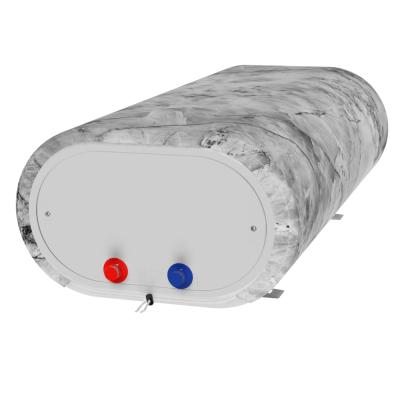 Декоративний чохол для бойлера WILLER IV80DR-Brig (Білий мармур \/ 980х985мм \/ 10)
