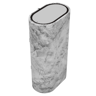Декоративний чохол для бойлера WILLER EV50DR Grand (Білий мармур \/ 927х902мм \/ 34)