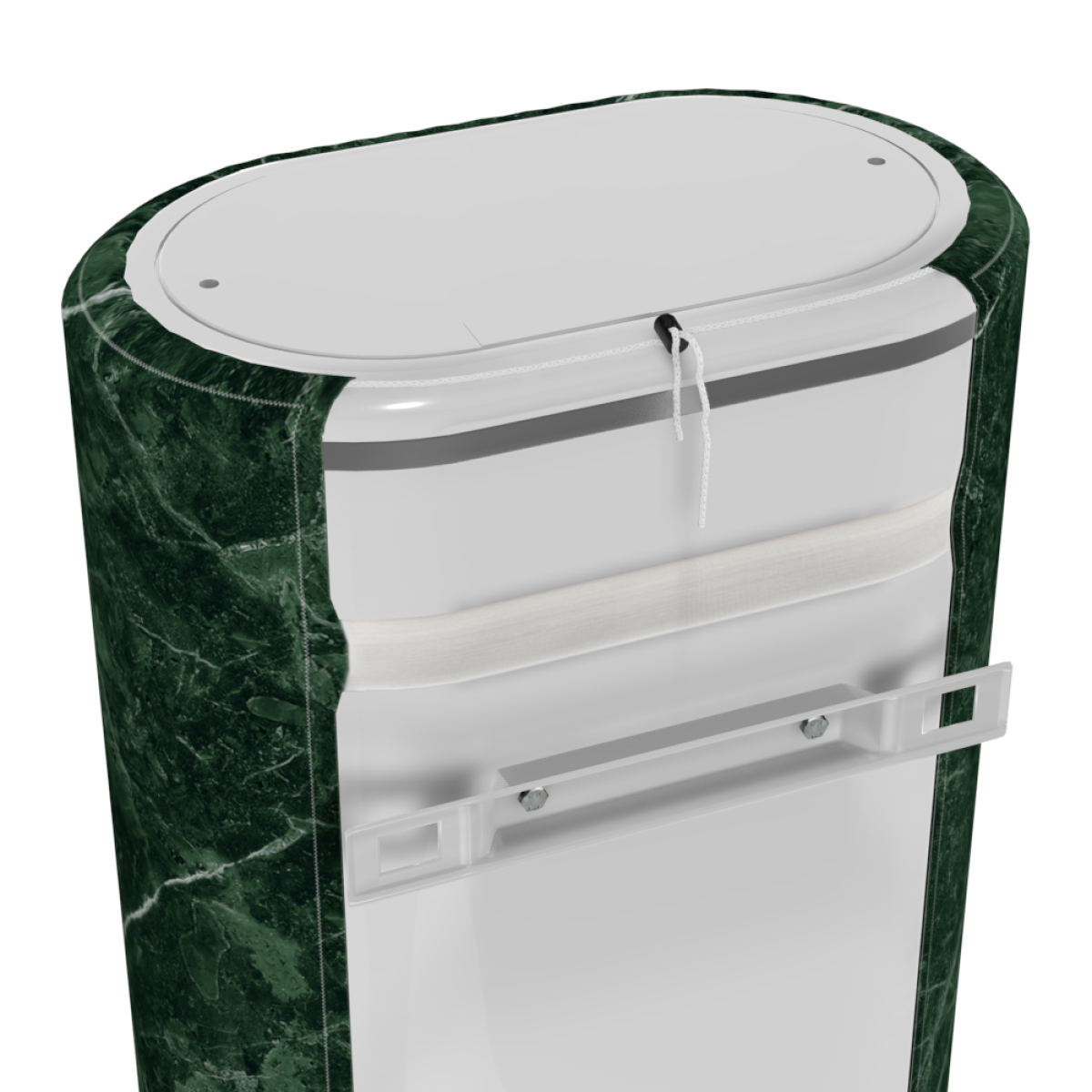 Декоративний чохол для бойлера WILLER IV80DR-Brig (Чорний мармур \/ 980х985мм \/ 11) Декоративний чохол для бойлера WILLER IV80DR-Brig (Чорний мармур \/ 980х985мм \/ 11)