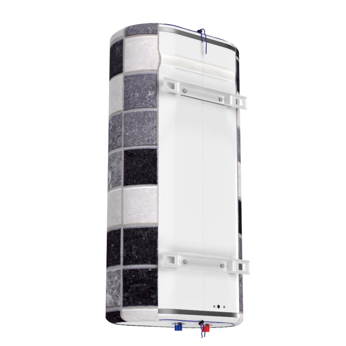 Декоративний чохол для бойлера WILLER IV80DR-Brig (Плитка \/ 980х985мм \/ 12) Декоративний чохол для бойлера WILLER IV80DR-Brig (Плитка \/ 980х985мм \/ 12)
